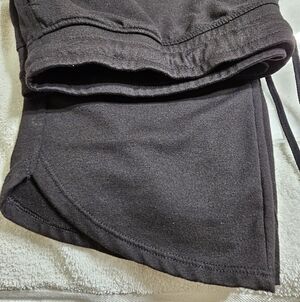 2X Black NWOT Drawstring Waist Boot Cut Pants Terra & Sky, 2 Pockets